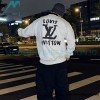 Louis Vuitton - Hand Printed Crew-neck Hoodie