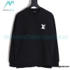 Louis Vuitton - Hand Printed Crew-neck Hoodie