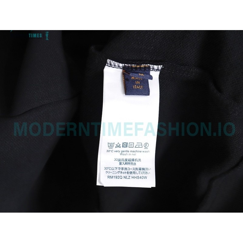 Louis Vuitton - Hand Printed Crew-neck Hoodie
