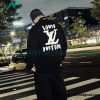 Louis Vuitton - Hand Printed Crew-neck Hoodie