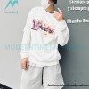 Louis Vuitton - Graffiti Printed Crew-neck Hoodie