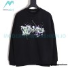 Louis Vuitton - Graffiti Printed Crew-neck Hoodie