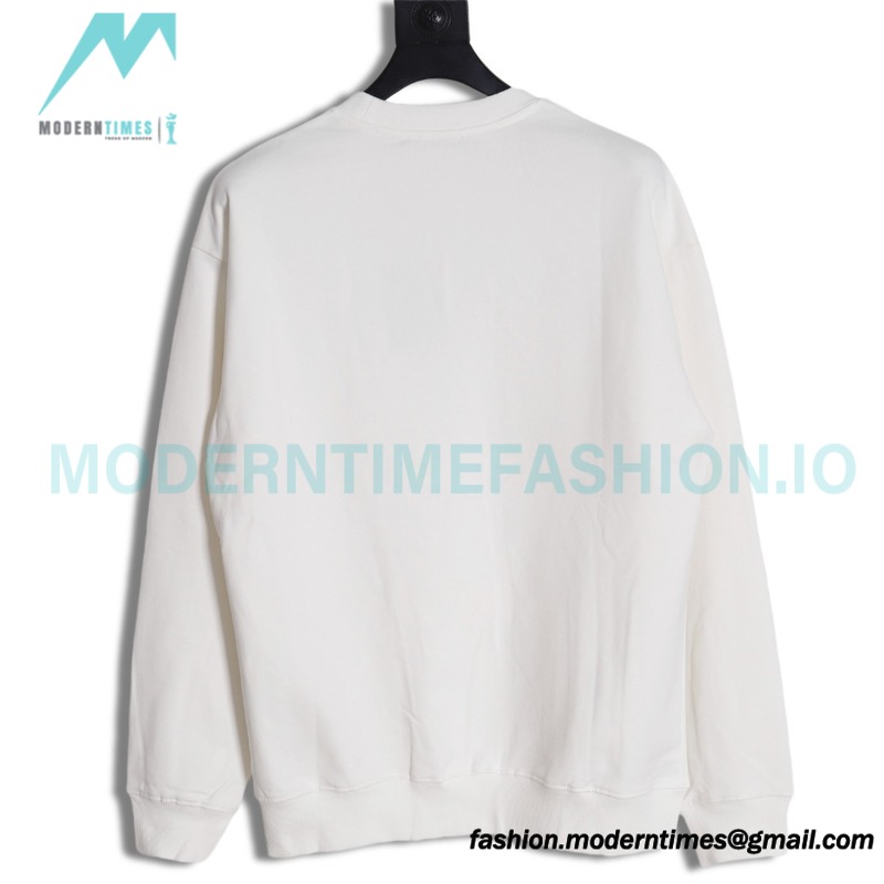 Louis Vuitton - Graffiti Printed Crew-neck Hoodie