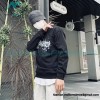 Louis Vuitton - Graffiti Printed Crew-neck Hoodie