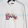 Louis Vuitton - Graffiti Printed Crew-neck Hoodie