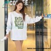 Louis Vuitton - 23ss Geometric Style Embroidered Cotton Crewneck Hoodie