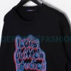 Louis Vuitton - 23ss Geometric Style Embroidered Cotton Crewneck Hoodie