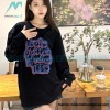 Louis Vuitton - 23ss Geometric Style Embroidered Cotton Crewneck Hoodie