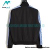 Louis Vuitton - 23ss Fair Isle Blue Ribbon Striped Sport Suit Stand-up Collar Coat