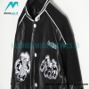 Louis Vuitton - Leather Band Print Baseball Jacket