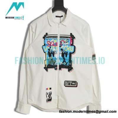 Louis Vitton - 23ss Printed Shirt Jacket