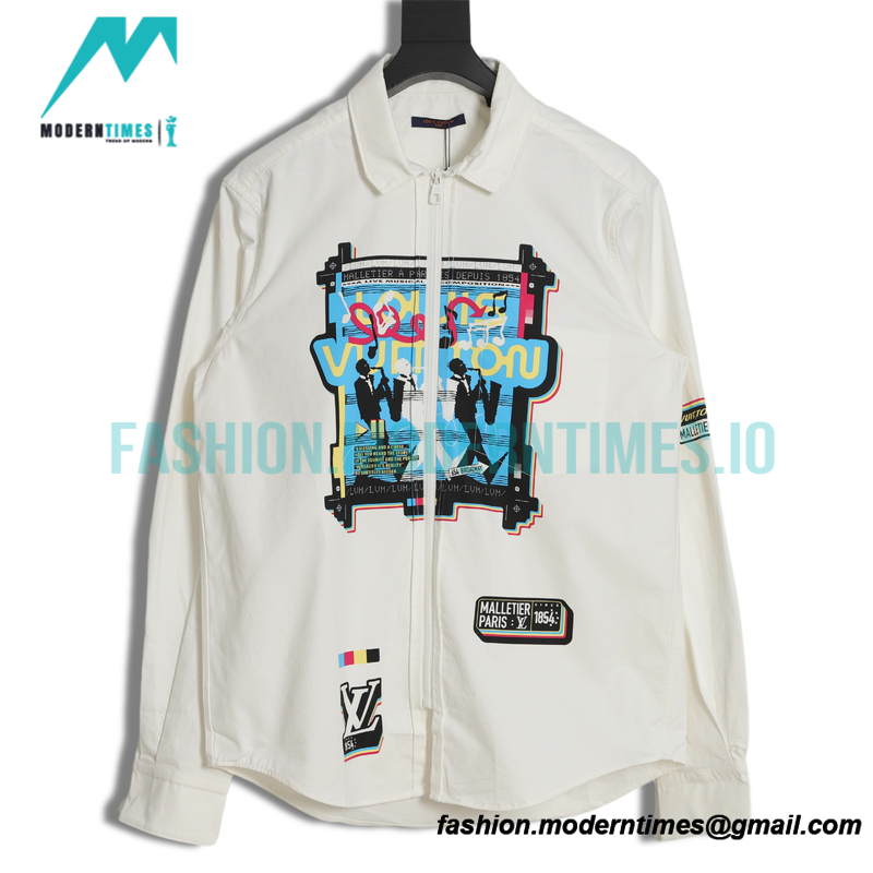Louis Vitton - 23ss Printed Shirt Jacket