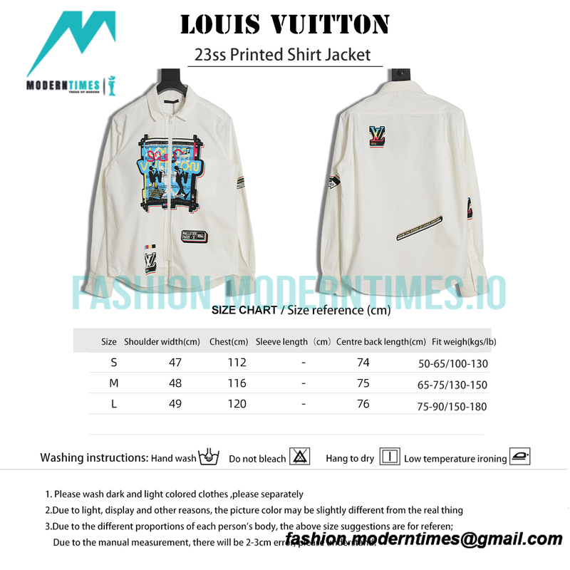 Louis Vitton - 23ss Printed Shirt Jacket