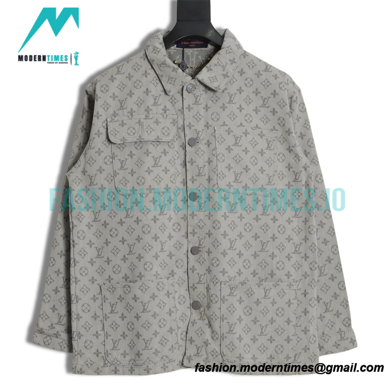 Louis Vuitton - Denim Long-sleeved Jacket
