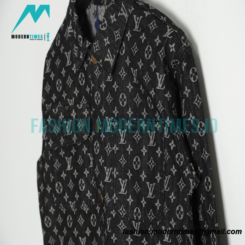 Louis Vuitton - Denim Long-sleeved Jacket