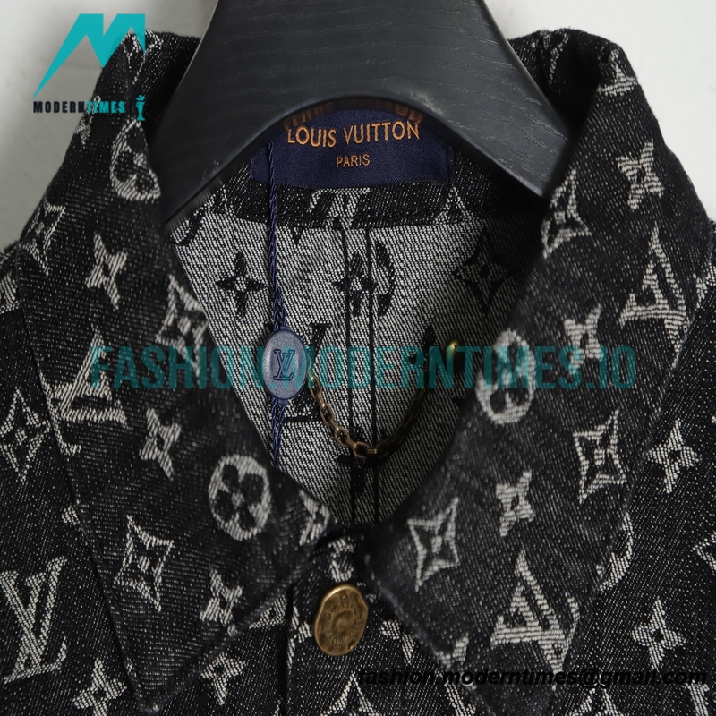 Louis Vuitton - Denim Long-sleeved Jacket