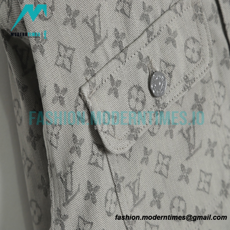 Louis Vuitton - Denim Long-sleeved Jacket