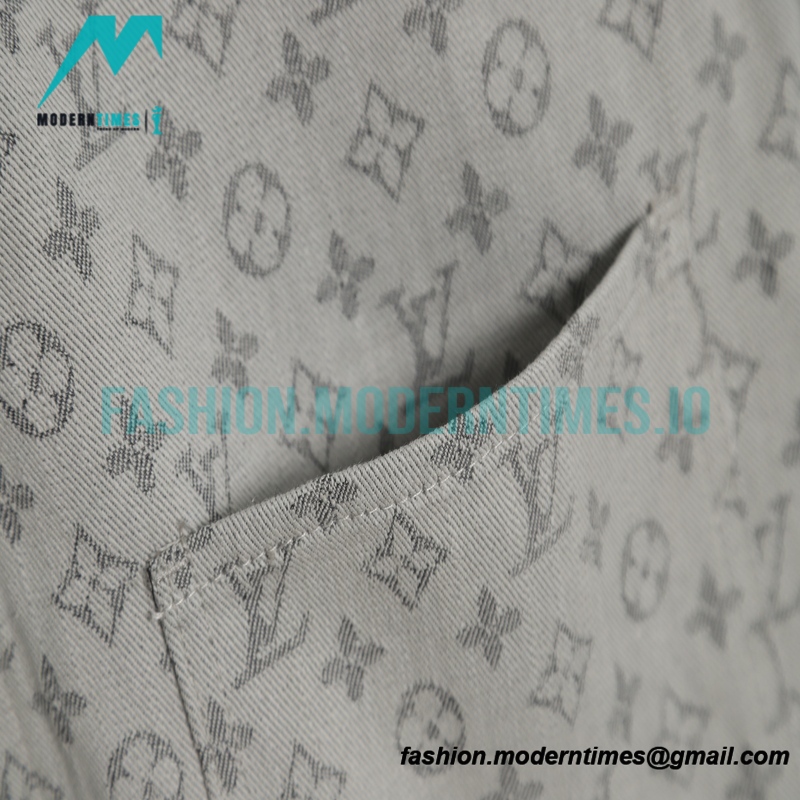 Louis Vuitton - Denim Long-sleeved Jacket