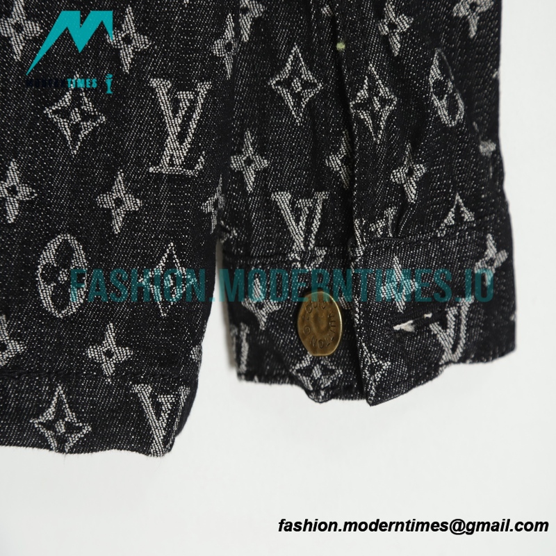 Louis Vuitton - Denim Long-sleeved Jacket