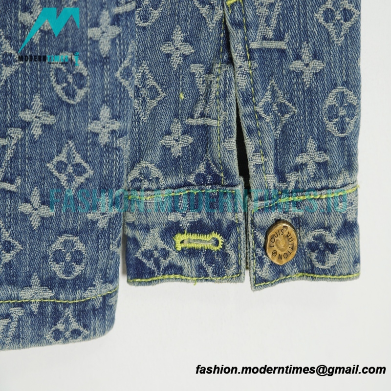 Louis Vuitton - Denim Long-sleeved Jacket