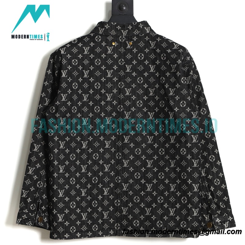 Louis Vuitton - Denim Long-sleeved Jacket