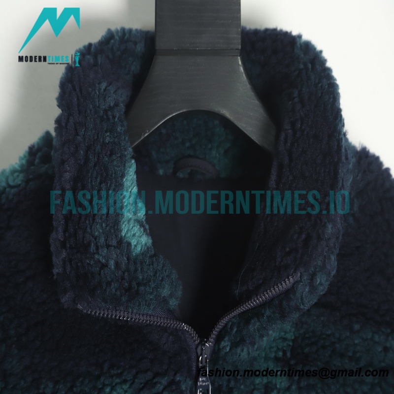  Louis Vuitton - 22FW Tie-dye Teddy Fleece Coat