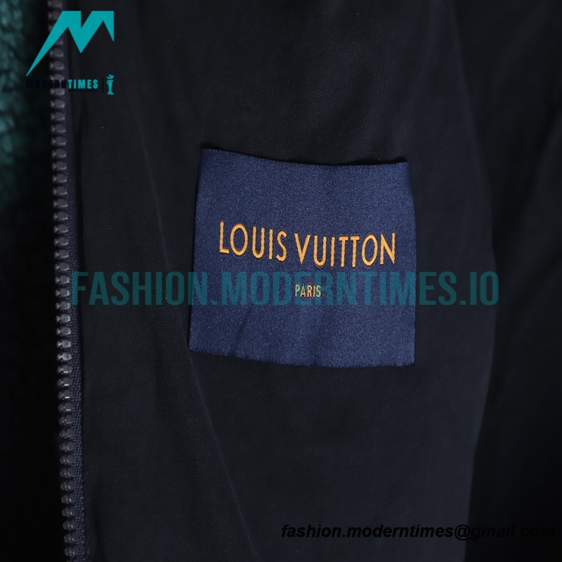  Louis Vuitton - 22FW Tie-dye Teddy Fleece Coat