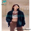  Louis Vuitton - 22FW Tie-dye Teddy Fleece Coat
