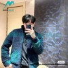  Louis Vuitton - 22FW Tie-dye Teddy Fleece Coat