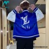 Louis Vuitton - 23SS Autumn/Winter Paratrooper Klein Blue Baseball Jacket With Heavy Coat