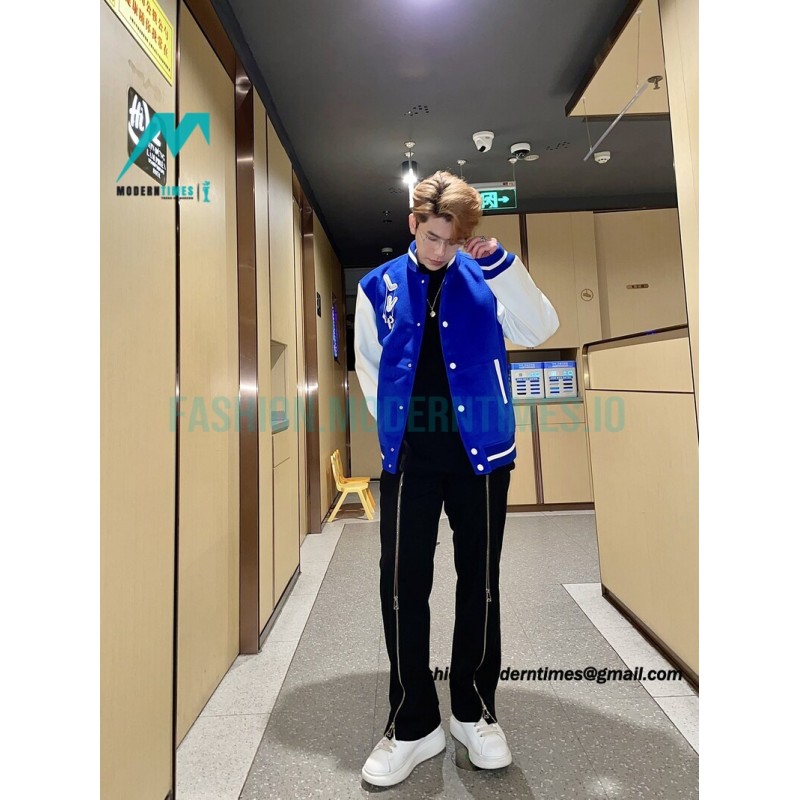 Louis Vuitton - 23SS Autumn/Winter Paratrooper Klein Blue Baseball Jacket With Heavy Coat