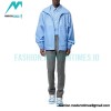 Louis Vuitton - 22FW Airplane Gradient Letter Print Hooded Zipper Jacket