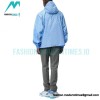 Louis Vuitton - 22FW Airplane Gradient Letter Print Hooded Zipper Jacket
