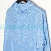 Louis Vuitton - 22FW Airplane Gradient Letter Print Hooded Zipper Jacket
