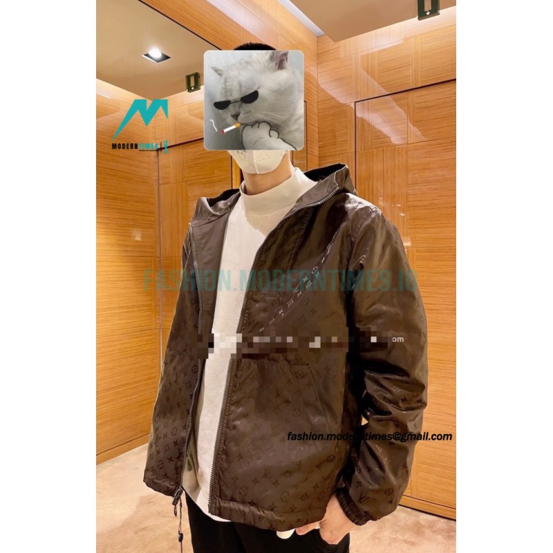 Louis Vuitton - 21SS Dark Jacquard Double-sided Jacket 