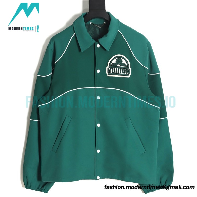 Louis Vuitton - Matching Green Retro Baseball Jacket