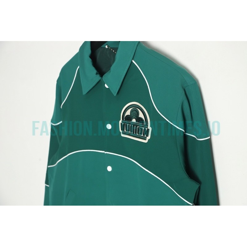 Louis Vuitton - Matching Green Retro Baseball Jacket