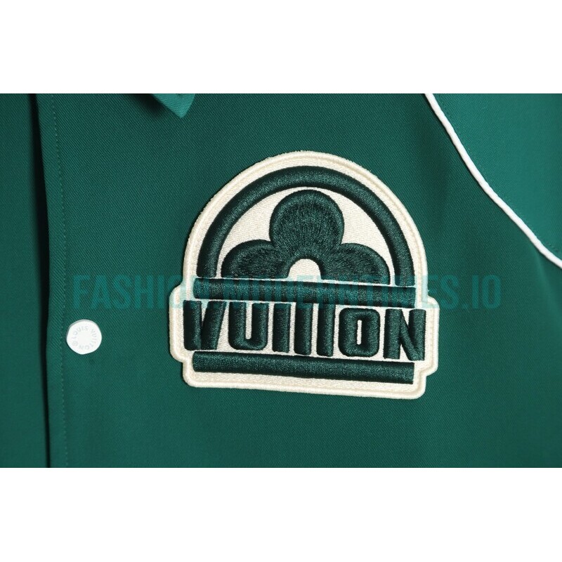 Louis Vuitton - Matching Green Retro Baseball Jacket