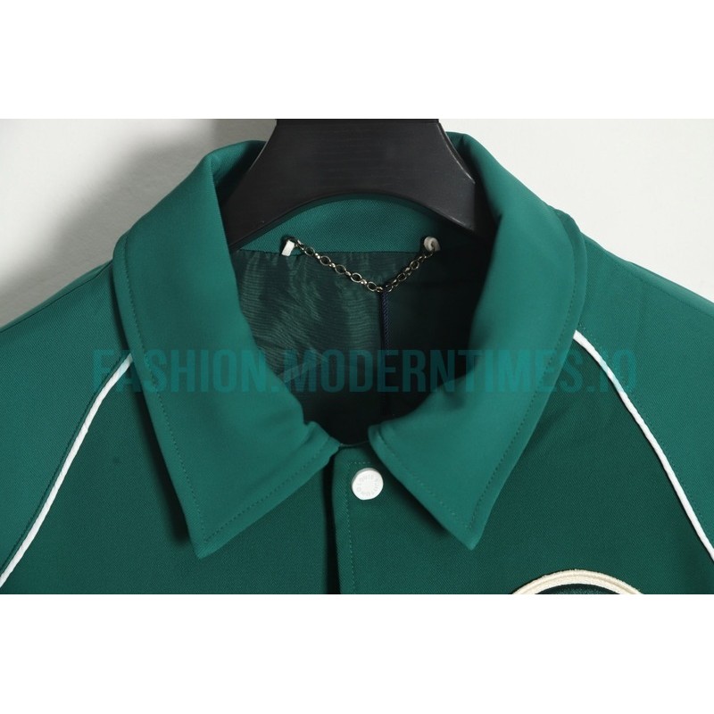 Louis Vuitton - Matching Green Retro Baseball Jacket