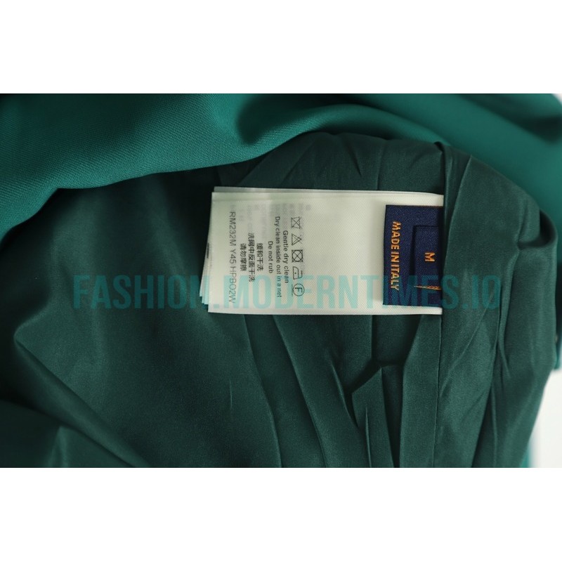 Louis Vuitton - Matching Green Retro Baseball Jacket