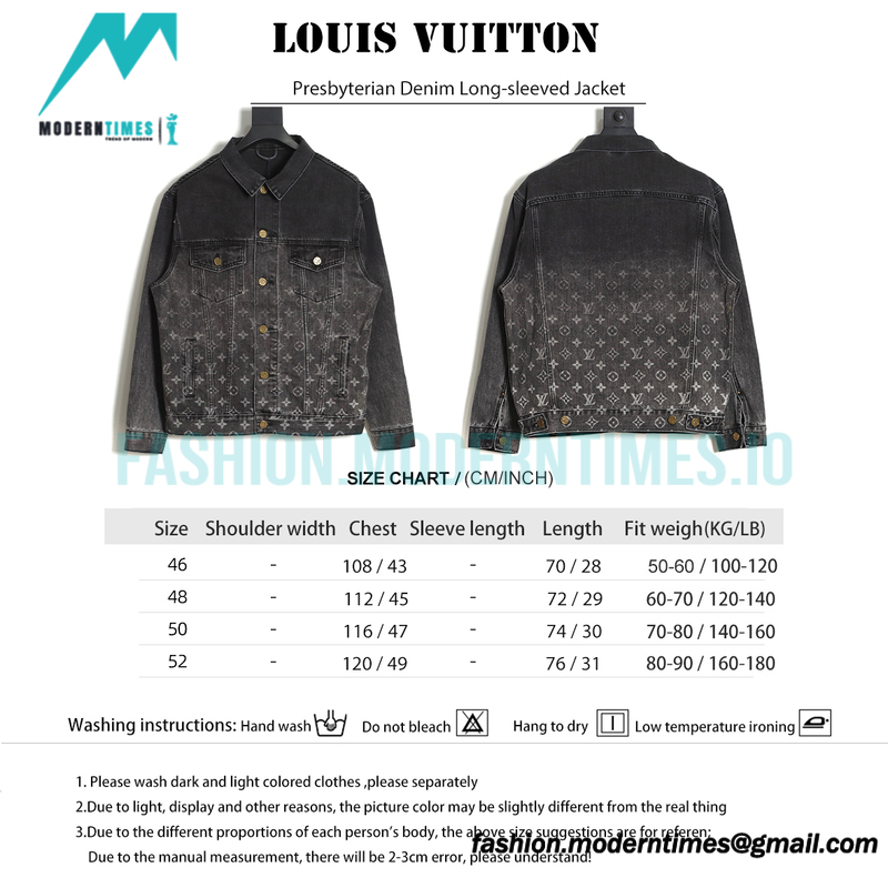 Louis Vuitton - Presbyterian Denim Long-sleeved Jacket