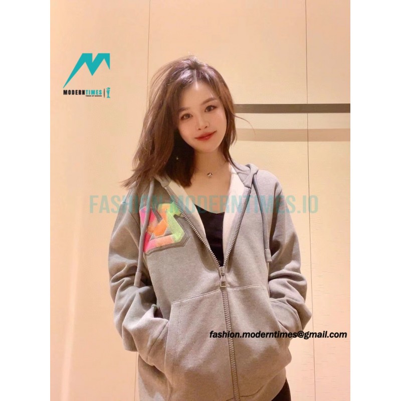 Louis Vuitton - 22FW Fancy Embroidered Hooded Coat 
