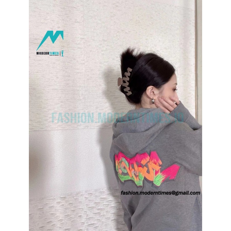 Louis Vuitton - 22FW Fancy Embroidered Hooded Coat 
