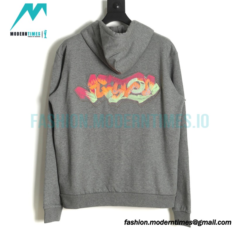 Louis Vuitton - 22FW Fancy Embroidered Hooded Coat 