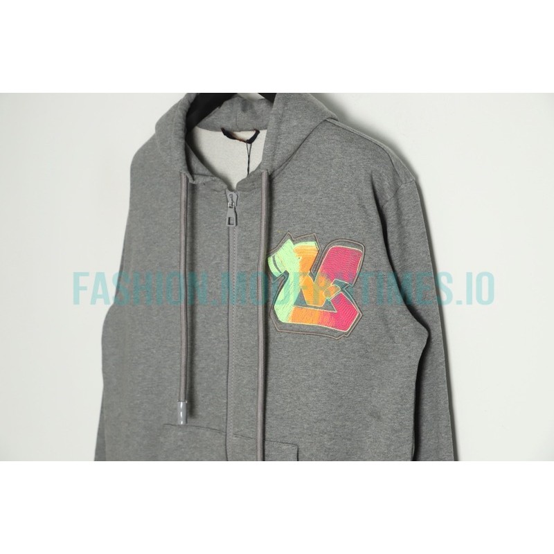 Louis Vuitton - 22FW Fancy Embroidered Hooded Coat 