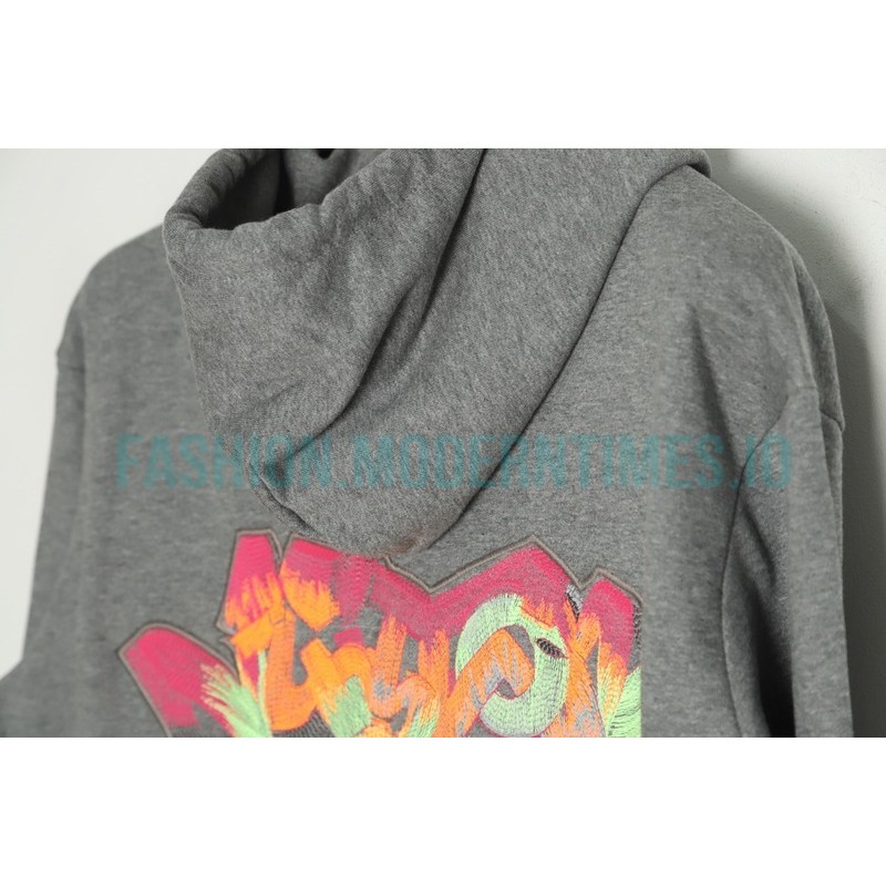 Louis Vuitton - 22FW Fancy Embroidered Hooded Coat 