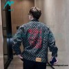 Louis Vuitton - 23SS Little Red Man Jacquard Three-dimensional Embroidered Denim Jacket