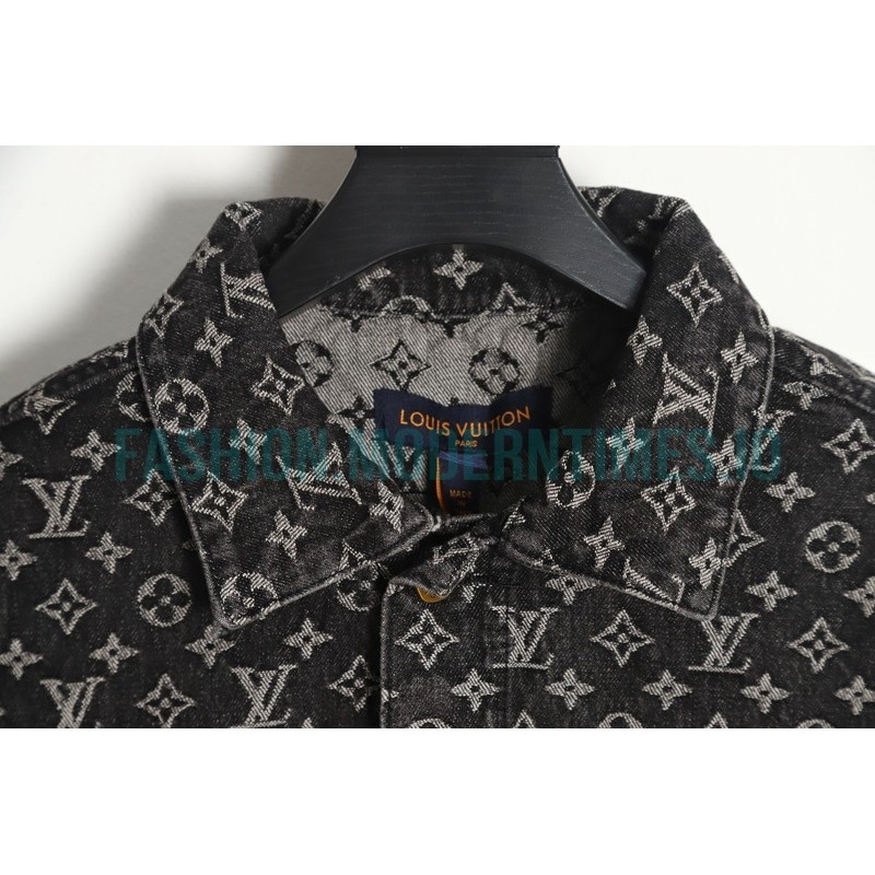 Louis Vuitton - 23SS Little Red Man Jacquard Three-dimensional Embroidered Denim Jacket