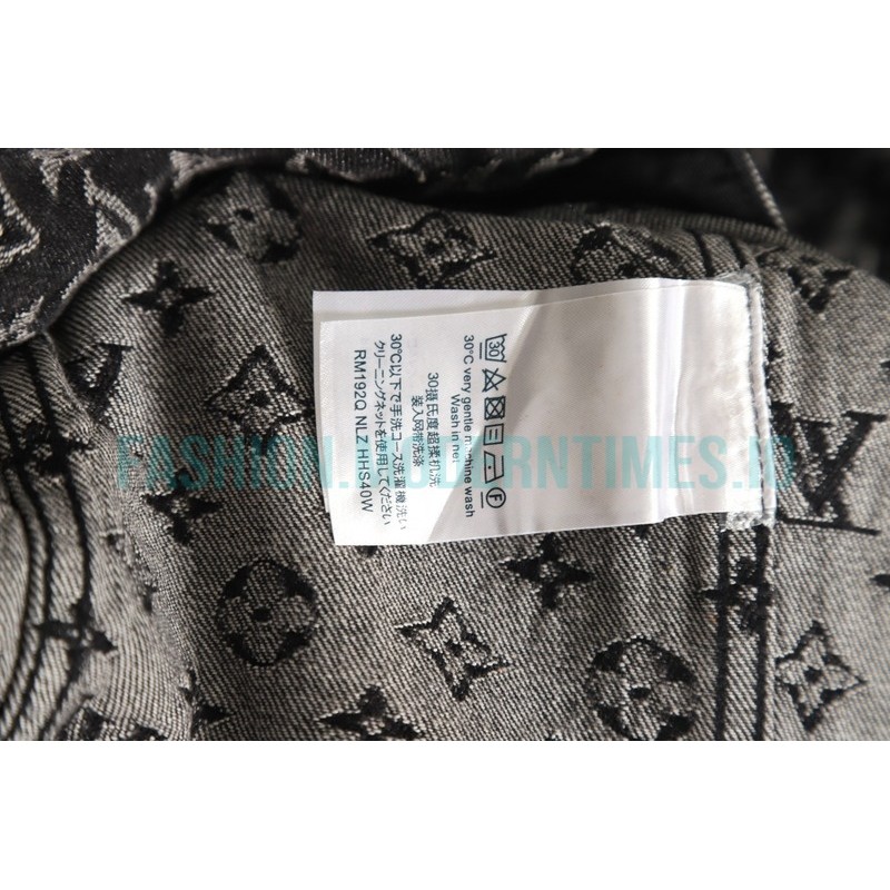 Louis Vuitton - 23SS Little Red Man Jacquard Three-dimensional Embroidered Denim Jacket