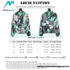 Louis Vuitton - 23FW New Early Fall Heavy Print Hooded Long-sleeved Coat